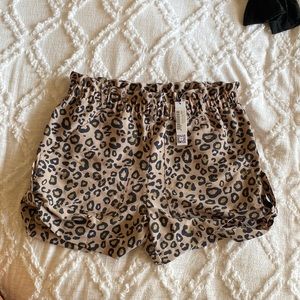 Leopard shorts